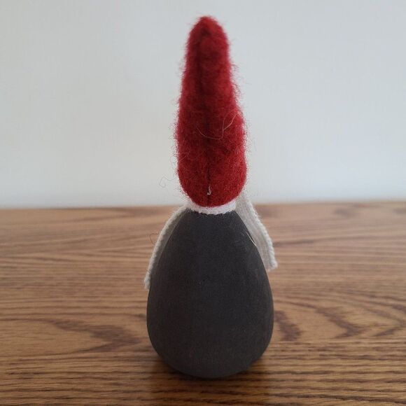 Handmade Sweden Larssons Tra Wood Christmas Gray Tomte Santa Elf Figurine Felix - Picture 9 of 16